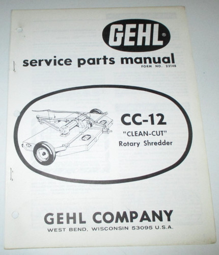 Manuale catalogo ricambi
