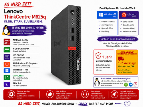 Mini lenovo thinkcentre - pc,