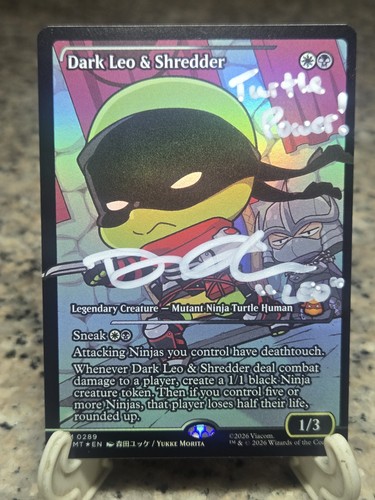 Magic tmnt dark leo - dark, shredder