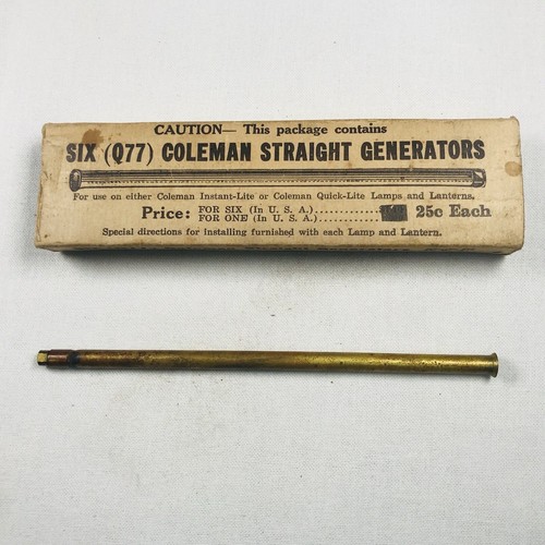Vintage nos coleman brass - us,