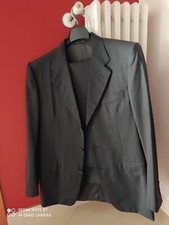 Completo giacca Pantalone Nero Tg 48 CERRUTI