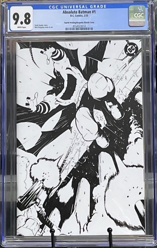 Absolute batman cgc 9 - batman, #1