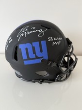 Elmetto Eli Manning firmato