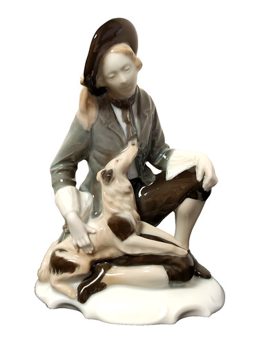 Rosenthal pastore con cane - rosenthal,