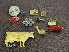 Lotto 10 pezzi spilla spilla