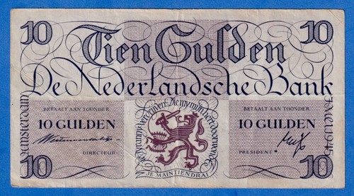 Netherlands gulden 1945 - netherlands,