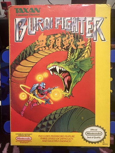 Nes burai fighter cib - fighter,