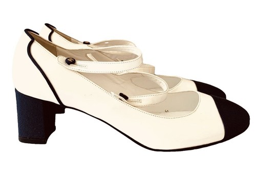 Escarpins chanel slingbacks - escarpins,