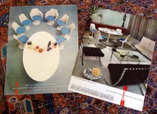 Lotto di due pubblicità Knoll International France