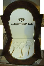 Espositore Da Vetrina Display Lorenz Vintage anni 70 Porta 3 Orologi Pubblicitar