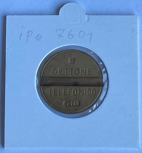 Gettone telefonico ipm 7601 - ipm,
