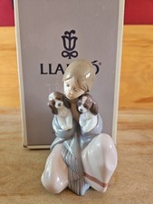Lladro #6226 "Snuggle Up" Girl