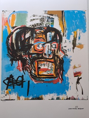Firmato jean michel basquiat - jean-michel,