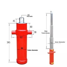 Cilindro idraulico tipo
