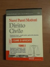 NUOVI PARERI MOTIVATI DIRITTO