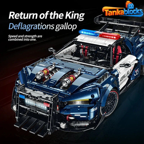 Mustang police technic auto - mustang,