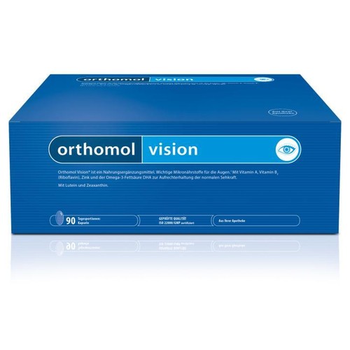 Orthomol vision capsule 90x3 - orthomol,