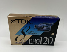 Videocassetta TDK EHG 120 8 MM