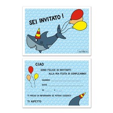 Inviti Compleanno Set di 10