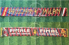 A.C. MILAN BARCELONA sciarpa
