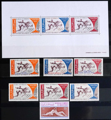 Mauritania 1972 olimpiadi - mauritania,
