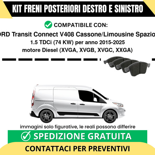 Pastiglie freno posteriori - freno,