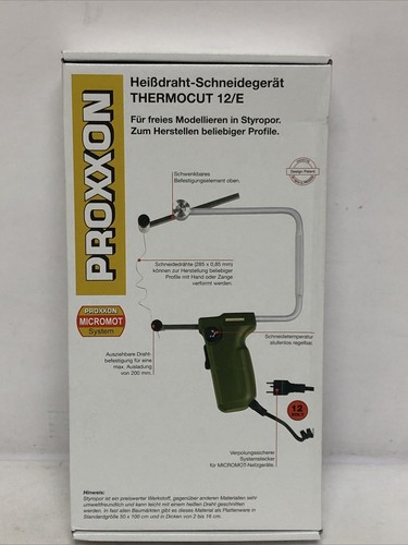 Thermocut proxxon modello - modello, 12