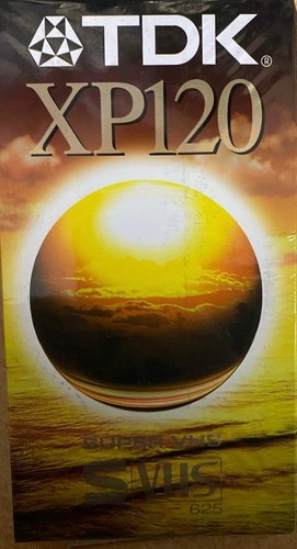 Videocassetta vhs tdk xp120 - tdk,