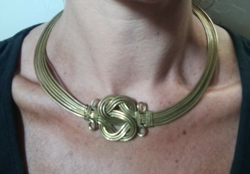 Collana torque stile celtico - collana,