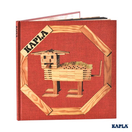 Kapla art book - red,