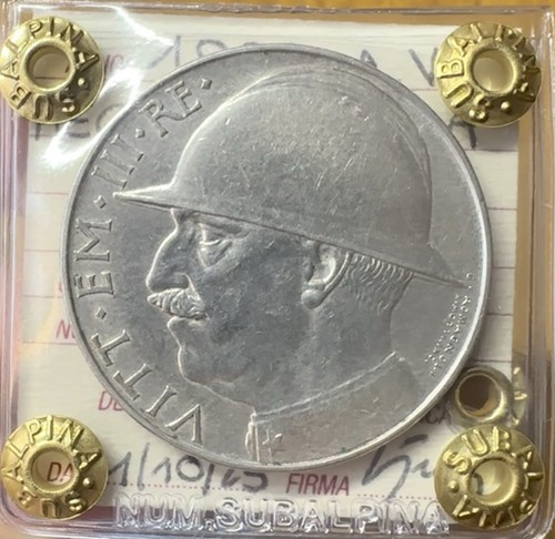 Regno italia 20 lire - d',