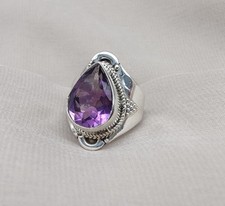 Ametista Anello 925 Argento
