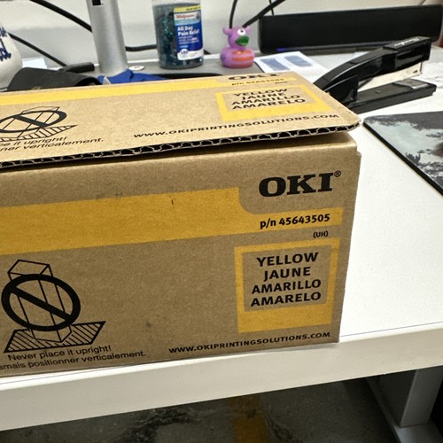 Toner giallo originale - , oki