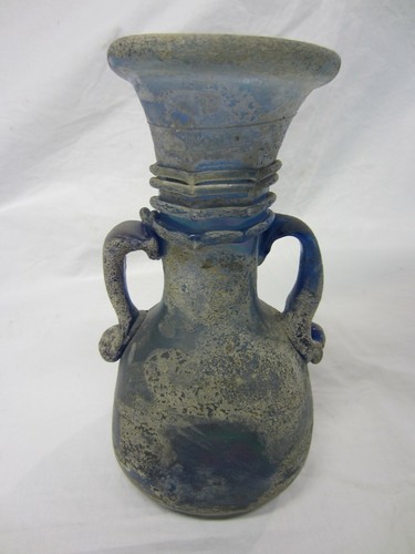 Vaso vetro stile anfora - vaso,