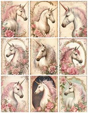 Set 9 Unicorni e Rose Casetta