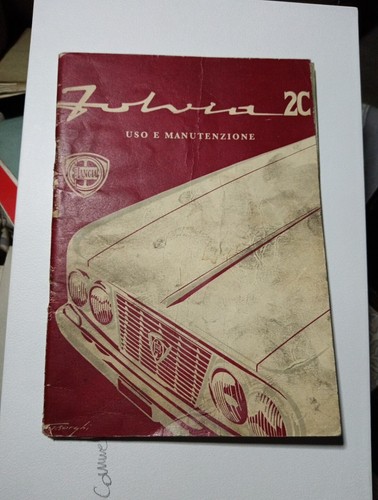 Lancia fulvia libretto - 2c, uso