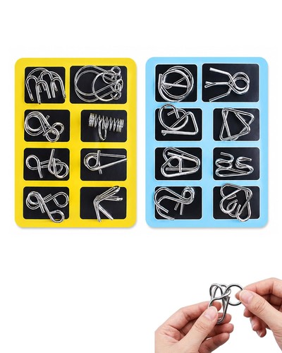 Set rompicapo metallo - rompicapo,