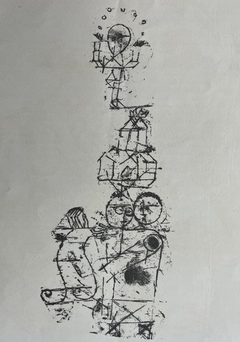 Paul klee litografia originale - paul,