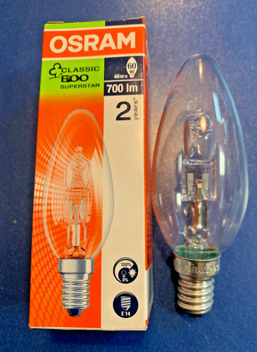 Osram classic alogena candela - classic,