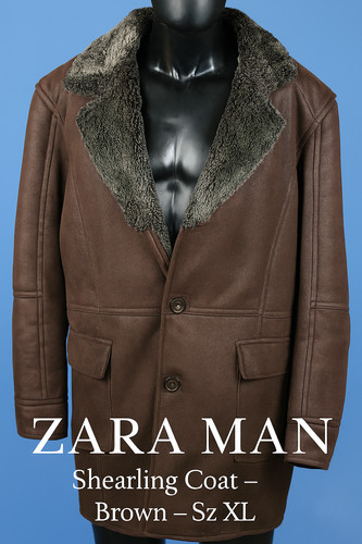 Zara uomo marrone - uomo, montone