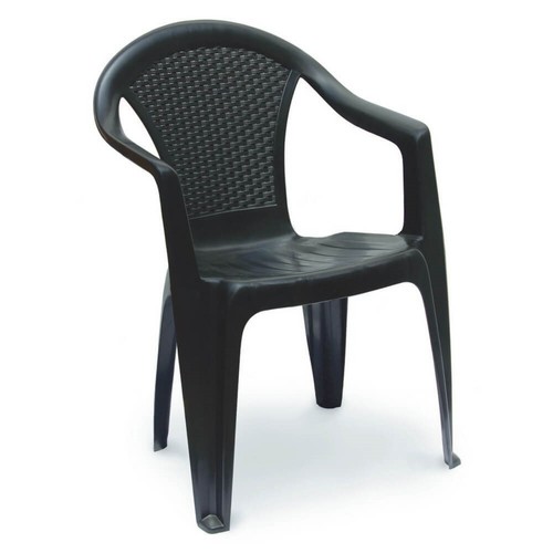 Kora linea rattan sedia - rattan,