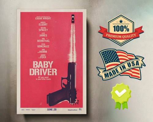 Baby driver poster film - baby, (2017)