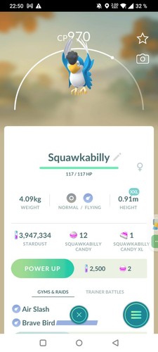 Nuovo squawkabilly blu xxl - nuovo,