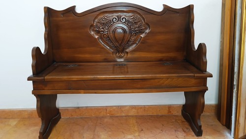 Panca legno stile antico - panca,