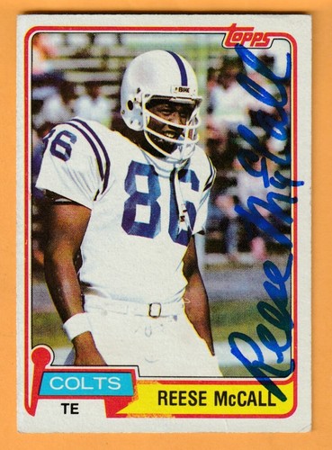 Reese mccall baltimore colts - baltimore,