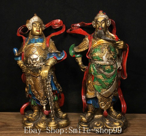 Coppia statue guan - statue,