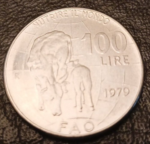 100 cento lire 1979 - 100, fao