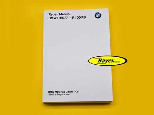 Manuale riparazione bmw r60 - bmw, r60/7