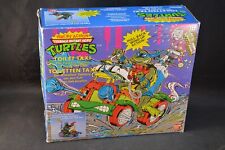 TARTARUGHE NINJA TOILET TAXI PLAYMATES MIRAGE 1988 MAI MONTATO CON SCATOLA