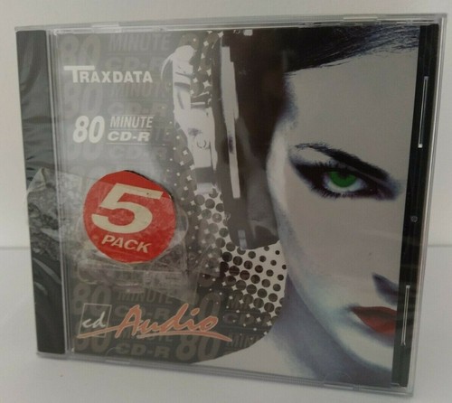Traxdata cda80jc 5 x - cd-r, /